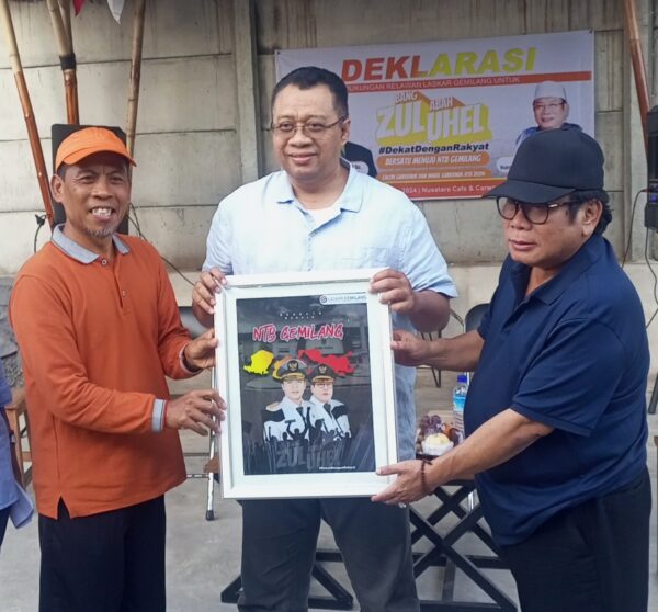 Relawan Laskar Gemilang Besutan Abdul Hadi Anggota DPR RI Terpilih, Siap All Out Memenangkan Bang Zul-Abah Uhel di Pilgub NTB